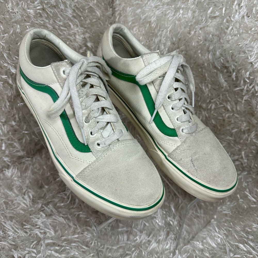 Vans Style 36 Skate Shoe Marshmallow/Jolly Green Men’s Size 9